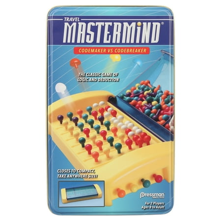 Pressman Mastermind Tin Game: the Strategy Game of Codemaker Vs. Codebreaker