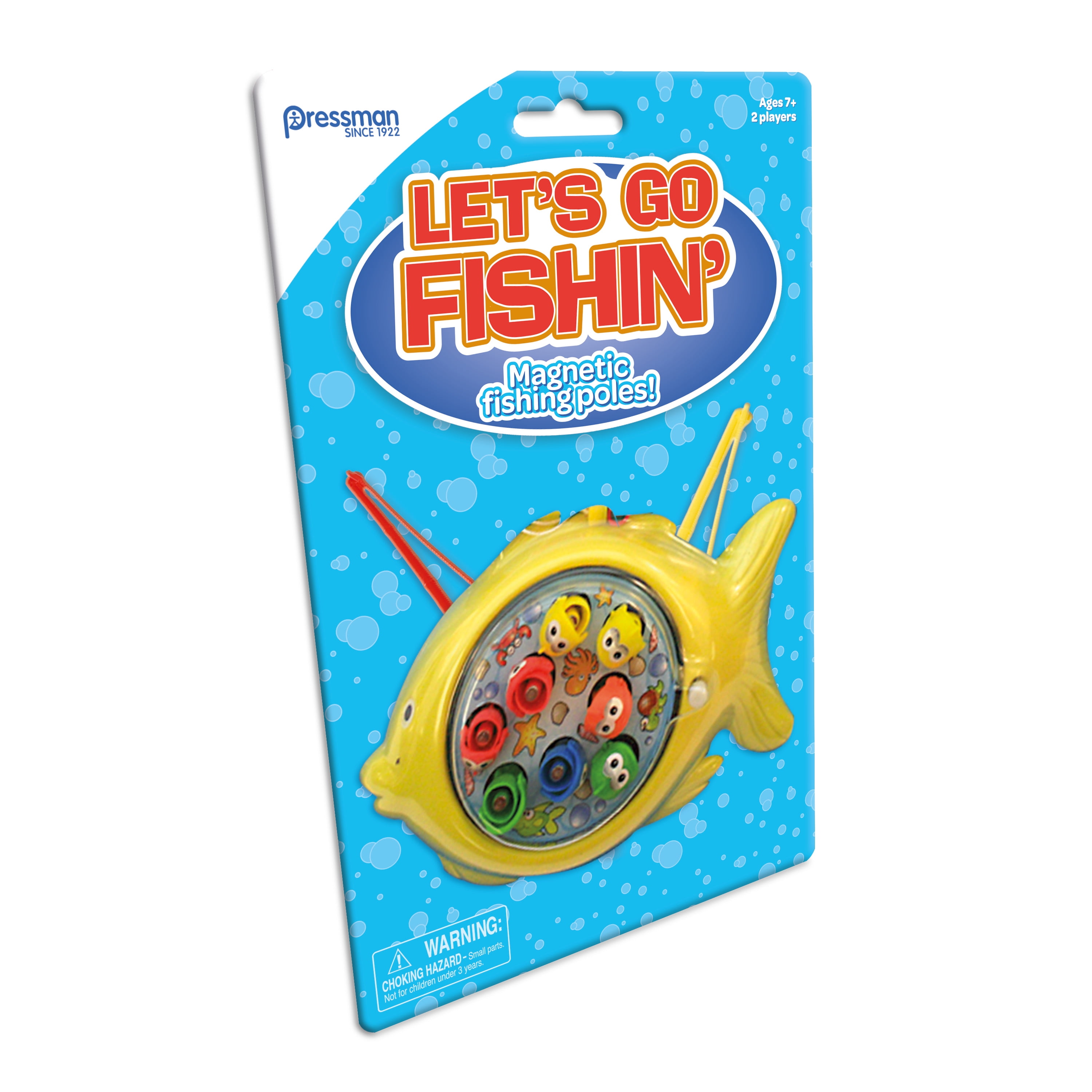  Pressman 58 Let's Go Fishin' Combo Game, Includes Go Fish Card  Game : Toys & Games