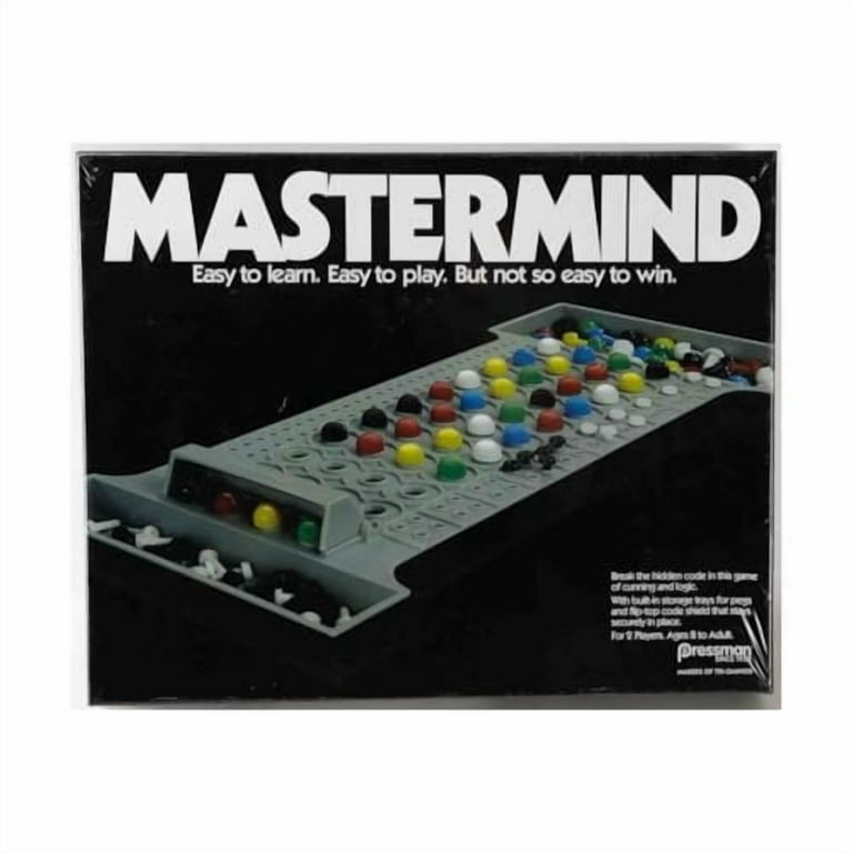 Pressman Retro Mastermind Game, Classic Codebreaking Board Game