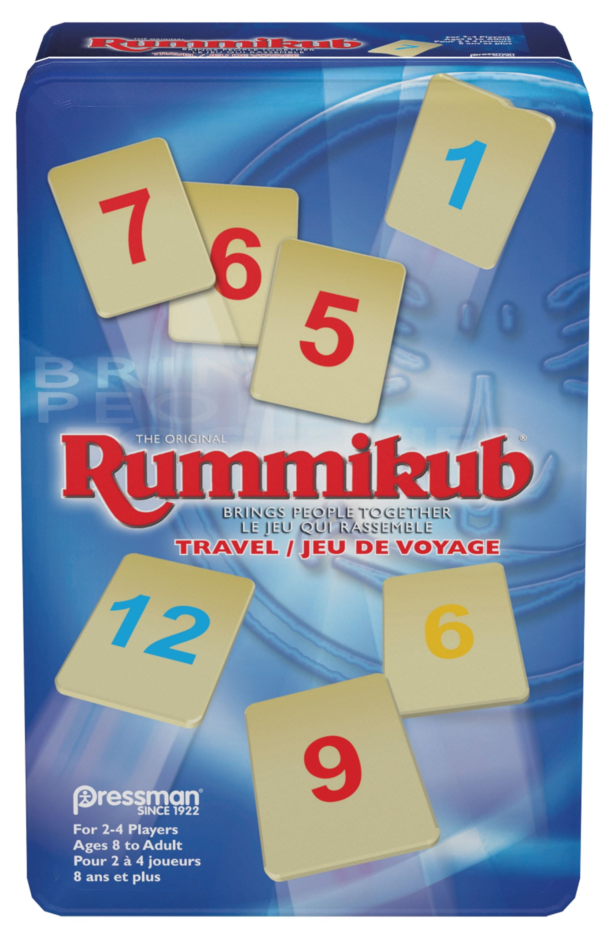 Pressman Rummikub Travel Tin - Bilingual