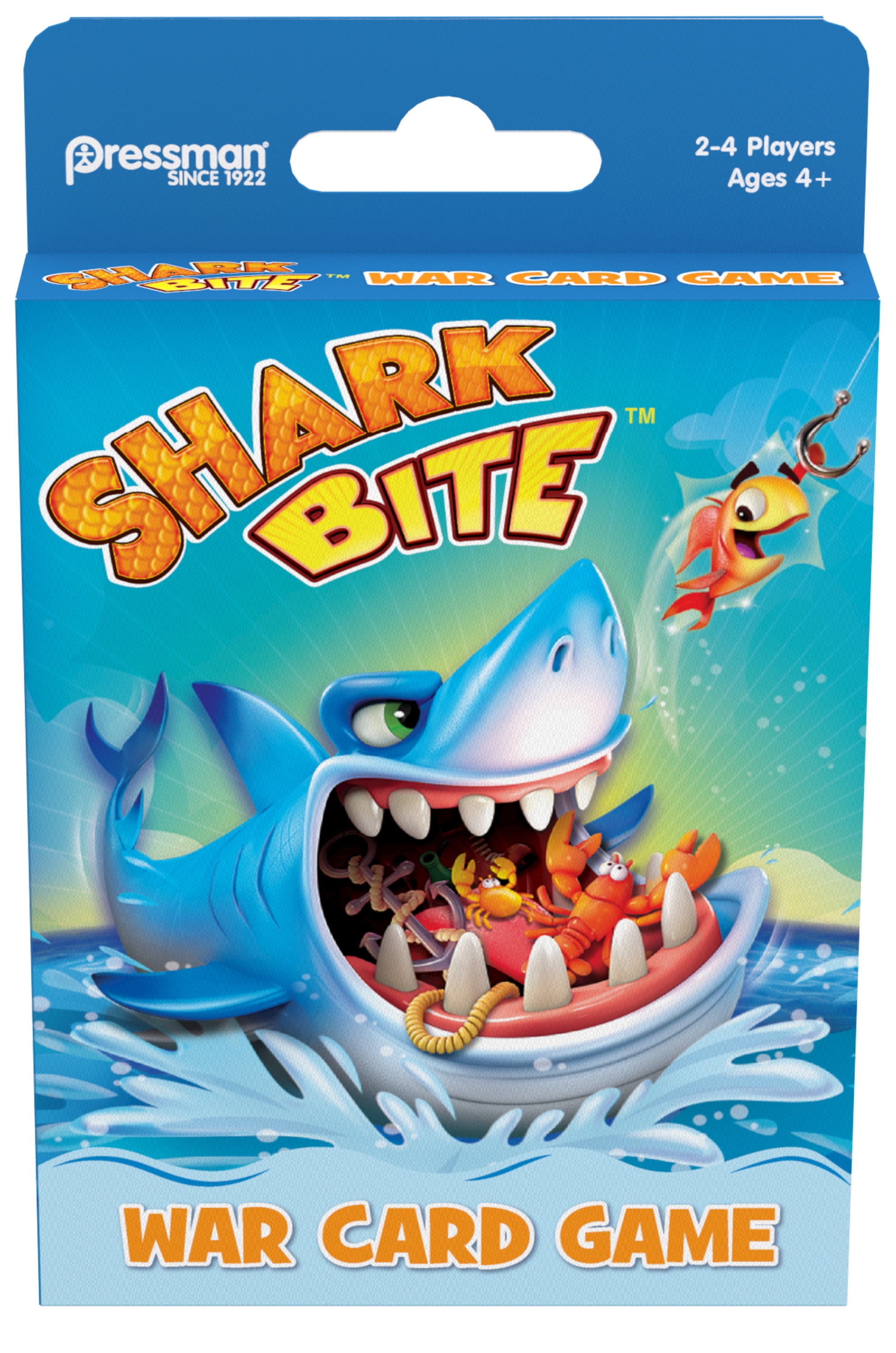 Shark Bite: Save Your Catch Before He Snaps! | Family Fun Fishy Board Game  | Kids Action Games | For 2-4 Players | Ages 4+