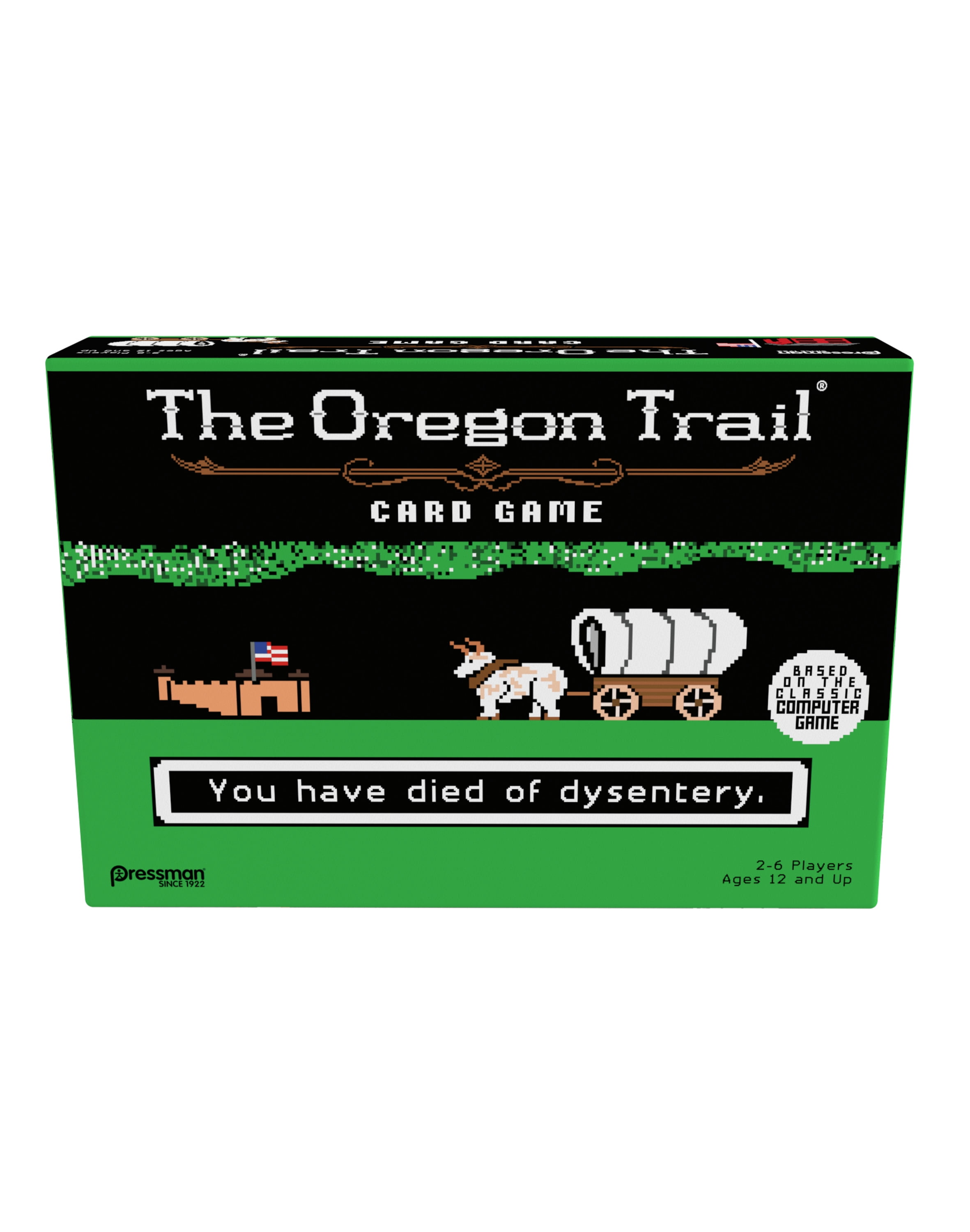 Pressman The Oregon Trail Card Game, Cooperative Gameplay, 26 Players