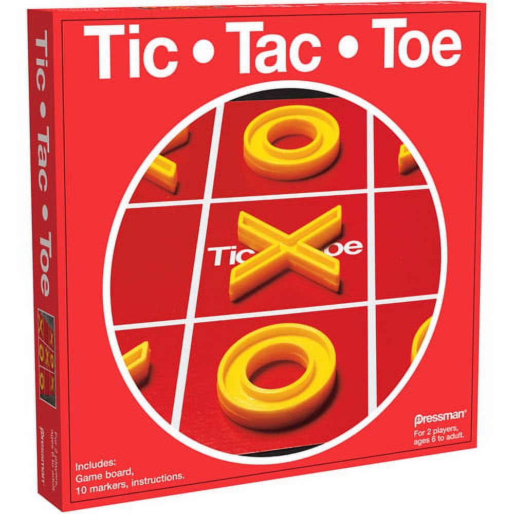 Pressman Toy 1903-06 Tic Tac Toe Game Board - image 1 of 1
