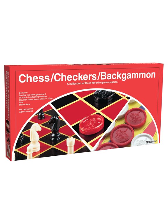 Toys - Checkers/Chess/Backgammon (Folding Board)