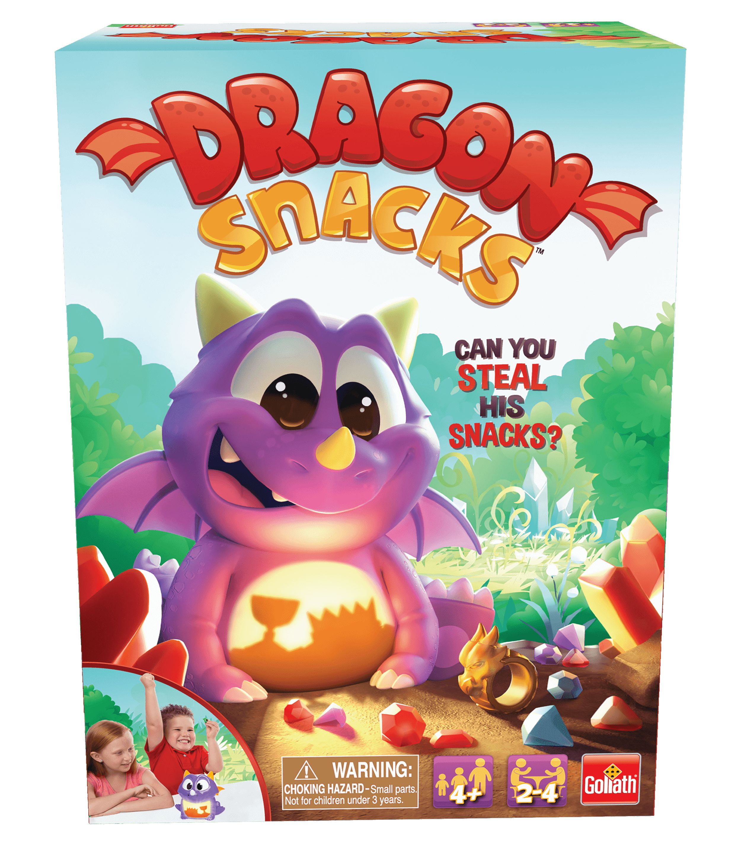 Pressman Toys Dragon Snacks Family Game- Find the Treasure & Win, Children 4+ Years