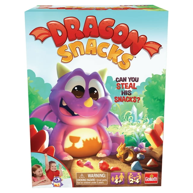 Pressman Toys Dragon Snacks Family Game- Find the Treasure & Win, Children 4+ Years