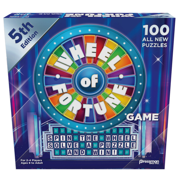 Pressman Wheel of Fortune Game: 5th Edition