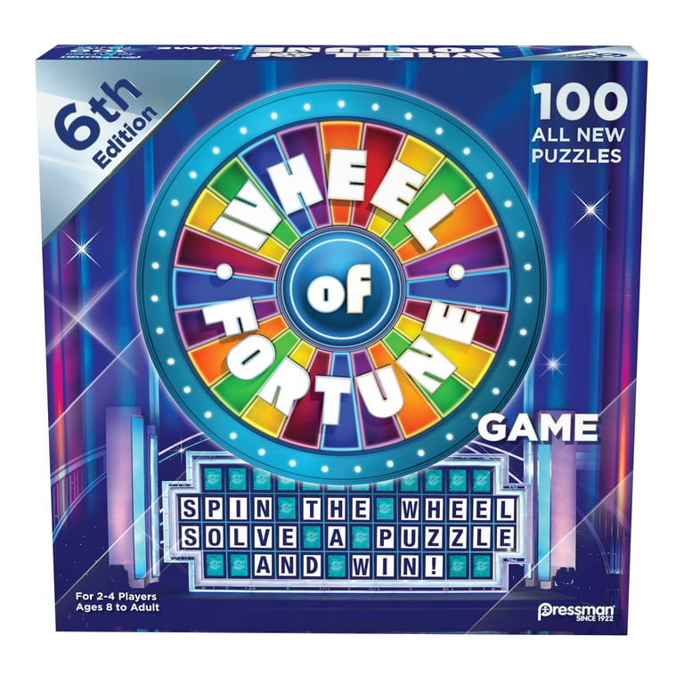 Wheel of Fortune 独語 Pressman Wheel of Fortune Game: 6th Edition, TV Show Based Party