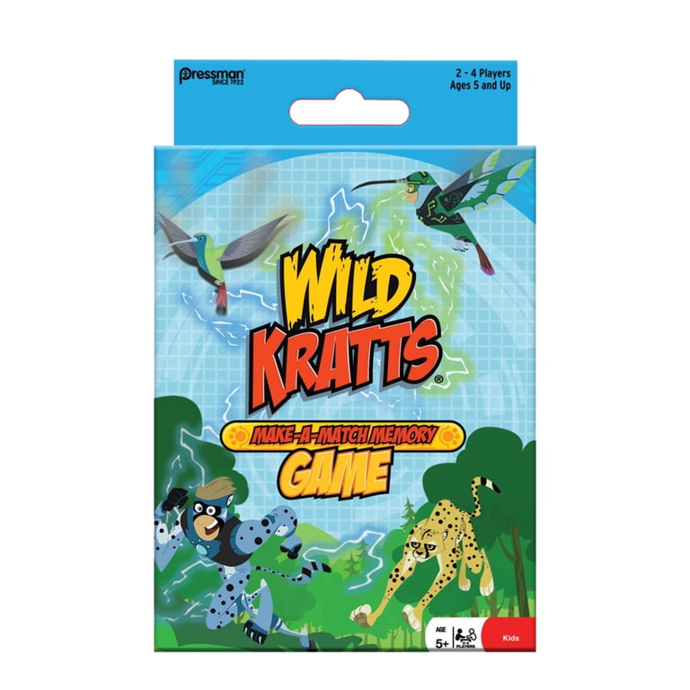 Pressman Wild Kratts Make-A-Match Peggable Game, 2019 - Walmart.com