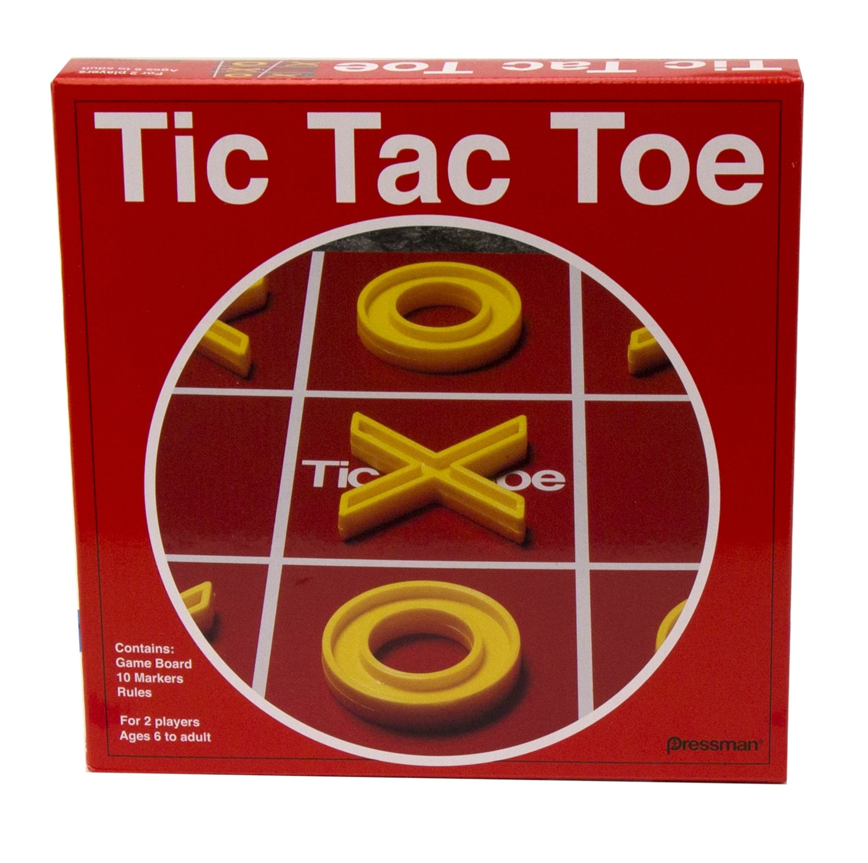 Pressman Oversized Plastic Tic Tac Toe Board Game