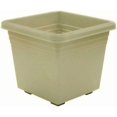 thumbnail image 1 of Southern Patio DP1510OG Medallion Plastic Deck Planter, 15", Olive Green, Each, 1 of 3