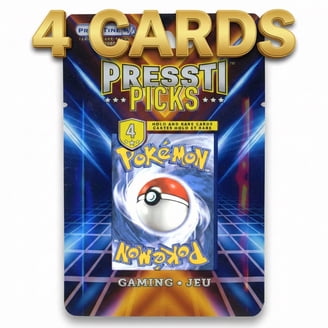 presstine pokemon cards Pokmon Presstipack 3 Card Pack givers shopping for a small Pokemon TCG pickup will get a sealed product that punches above its size class in terms of card quality On a whim tried these