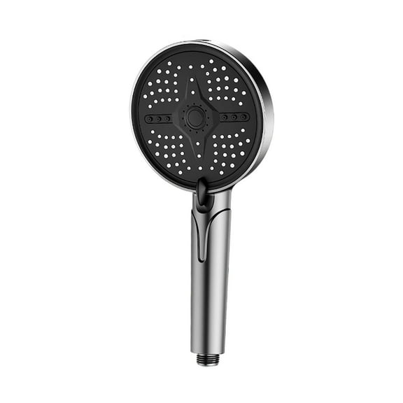 Pressure 5 Mode Shower Head with Handheld Attachment and Built In Power Wash for Hard Water - ABS Construction High- Spa Wellness Showerhead 13cm×27cm