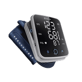 Pressure 9S – Digital Blood Pressure Monitor with Bluetooth, Large Monochrome LED Display, Arrhythmia Detection & Irregular Heartbeat Monitor – Cuff Included – Clinically Accurate & FDA Cleare