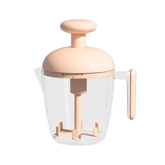 Pressure Activated Egg Beater for Cooking with One Touch Design Easy to Rinse Under Water for Home Kitchen and Camping Use Multiple Sizes Available