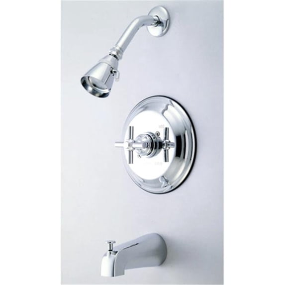 Pressure Balance Tub & Shower Faucet - Polished Chrome