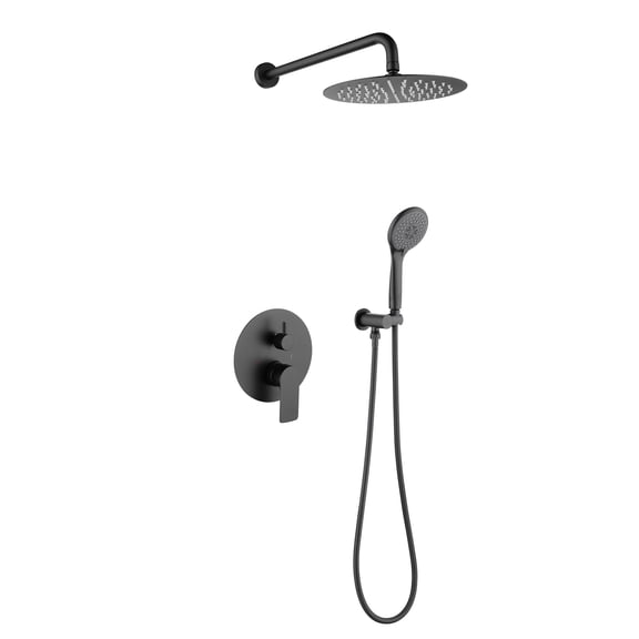 Pressure-Balanced Complete Shower Faucet with Rough-in Valve