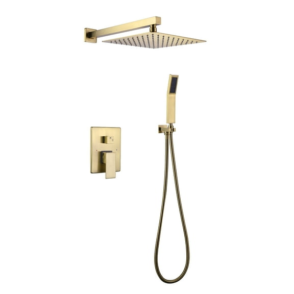 Pressure Balanced Complete Shower System With Rough-In Valve