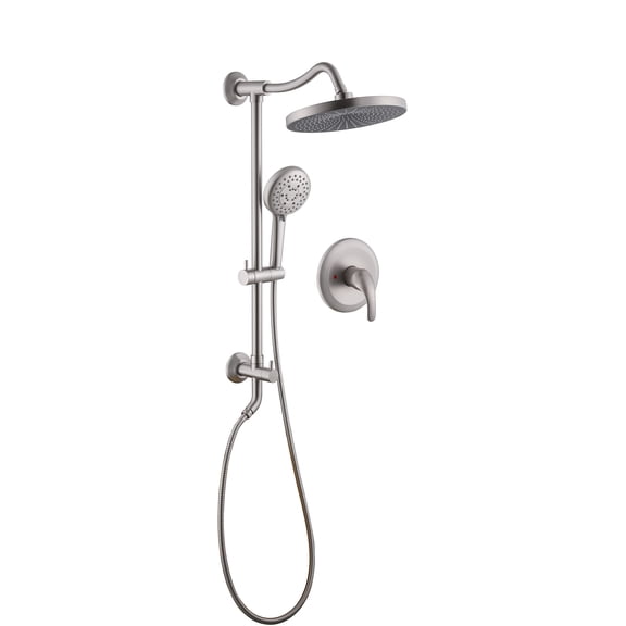 Pressure Balanced Complete Shower System with Rough-in Valve