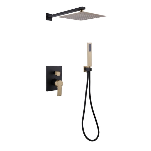 Pressure Balanced Complete Shower System with Rough-in Valve