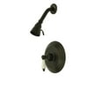 thumbnail image 1 of Pressure Balanced Shower Faucet With Solid Brass Shower Head - Oil Rubbed Bronze Finish, 1 of 1