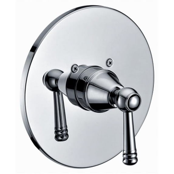 Pressure Balancing Shower Valve Trim - Lever Handle - Chrome