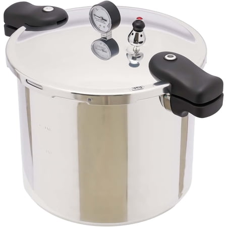Pressure Cooker 22L/23 Quart Pressure Canner with Pressure Control 3 PSI Settings, Max Pressure 90Kpa