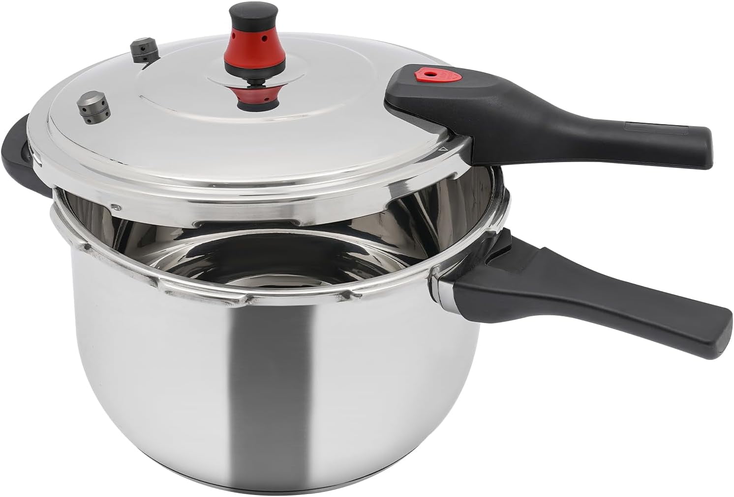 Pressure Cooker Litre Silver Aluminium Prestige Pressure Cooker