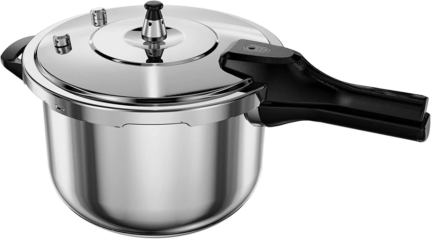 Pressure Cooker 8 Quart Stainless Pressure Canner Induction Compatible with  Spring Valve Safeguard Devices Compatible with Gas & Induction Cooker 