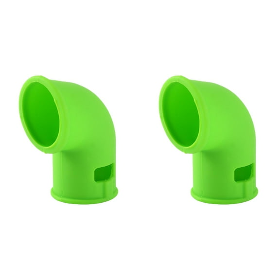 Pressure Cooker Accessories, Silicone Steam Cooker Diverter Steam Diverter Pressure Cooker Release, Pressure Cooker Silicone Vent Pipe Kitchen Cooking Utensil Steam Release With Curved Design (2PCS)