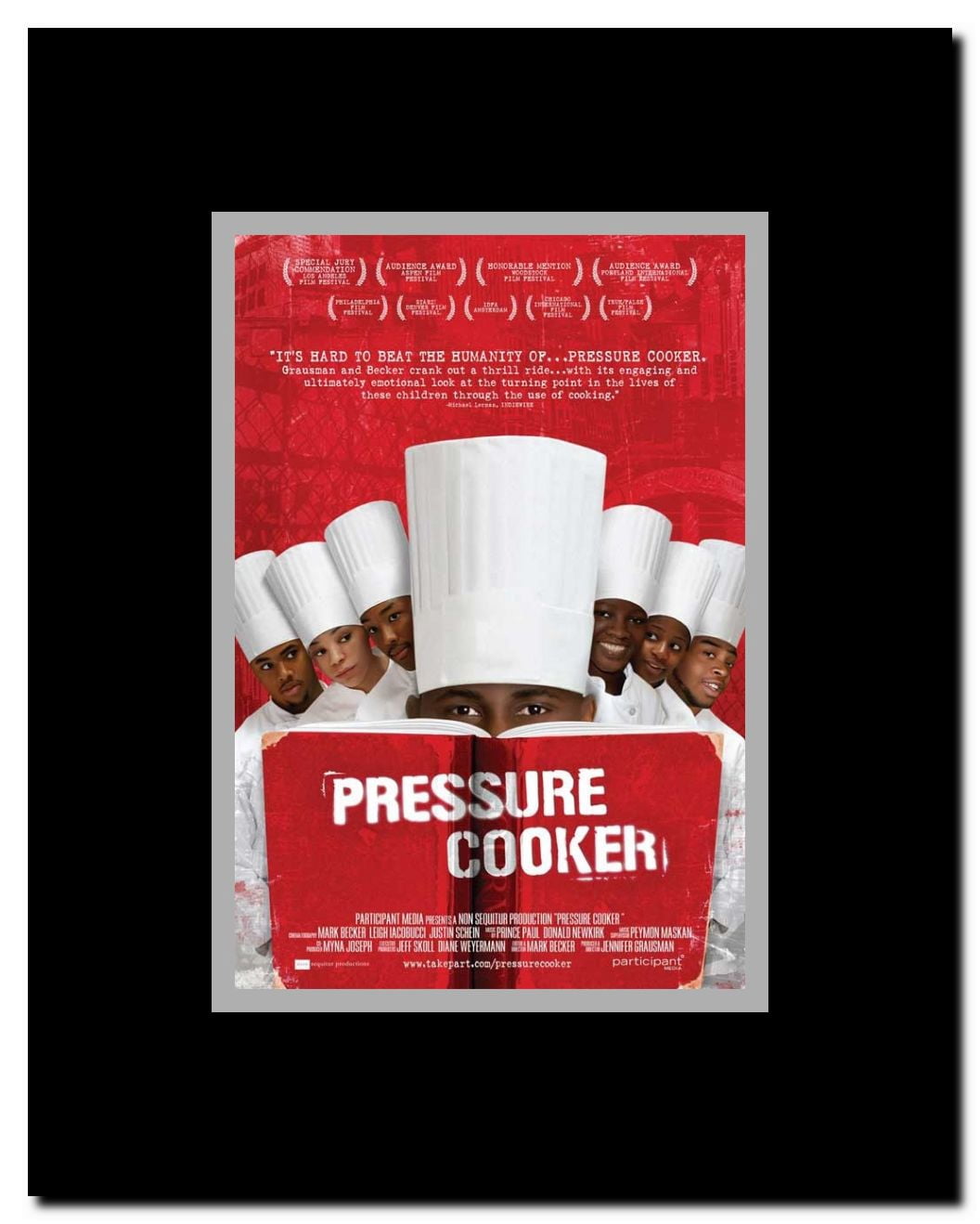 Pressure Cooker Framed Movie Poster