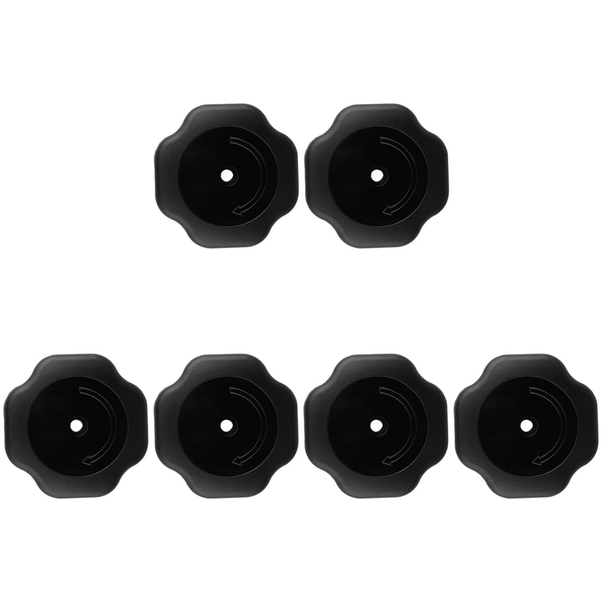 Pressure Cooker Knob Cooking Pot Cover Handle Plastic Universal Pan Lid Component 6 Pcs