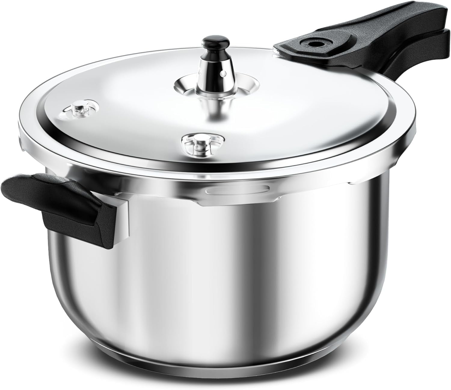 Pressure Cooker Stainless Steel 6 Qt Commercial Stove Top Pressure Cooker Pot Used for Pressure Foodie or Steaming Compatible with Gas Induction Cooker Walmart