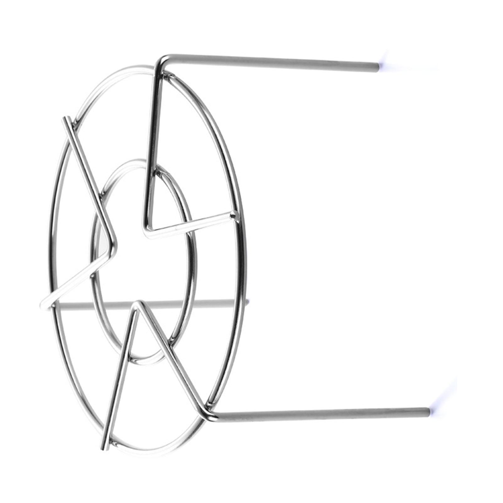 Pressure Cooker Stainless Steel Steaming Rack Round Tall Trivet Multi