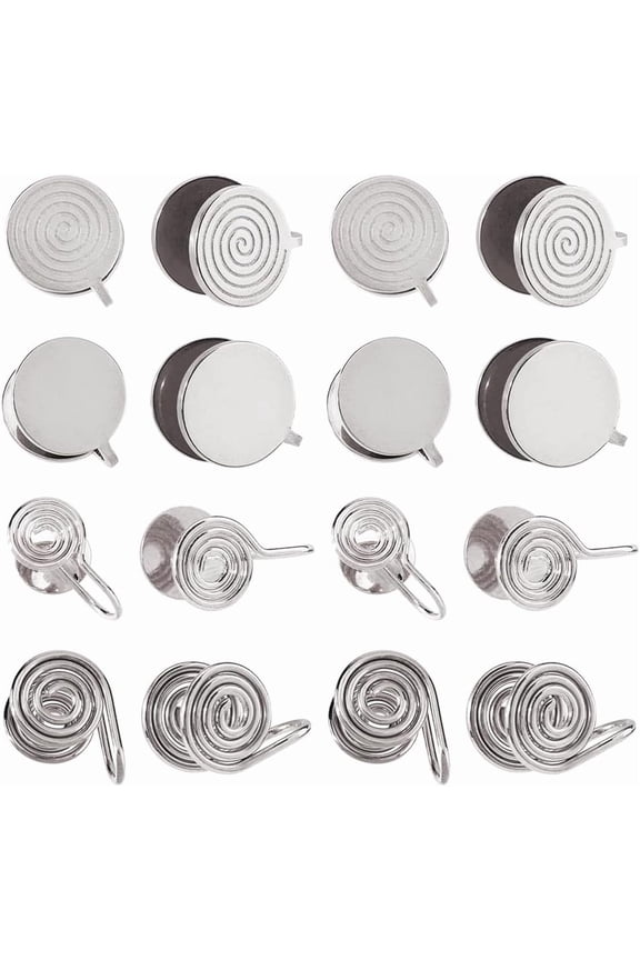 Pressure Earrings for Keloids Stainless Steel Clip Compression Earrings Metal Ear Cuff Adjustable Keloid for Women Men Ladies Metal Stainless Steel Color