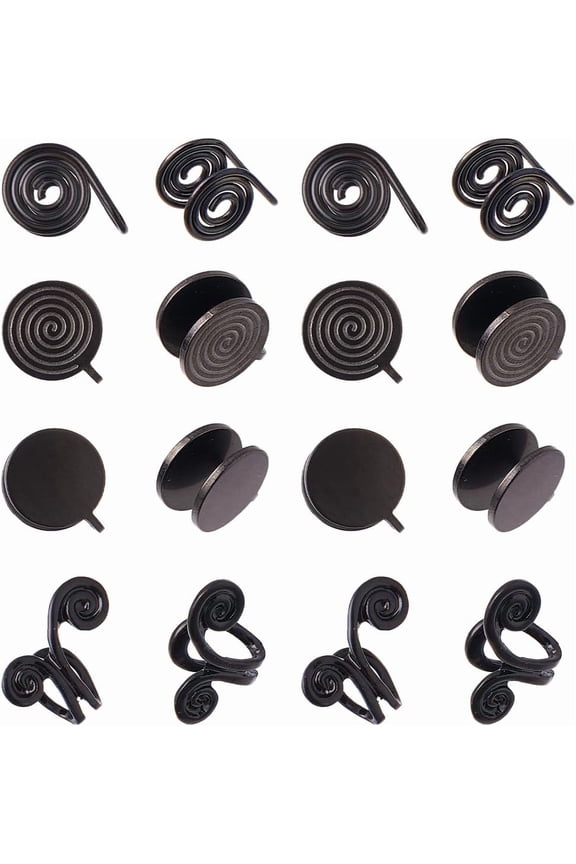 Pressure Earrings for Keloids Stainless Steel Clip Compression Earrings Metal Ear Cuff Adjustable Keloid for Women Men Ladies 304 Stainless Steel