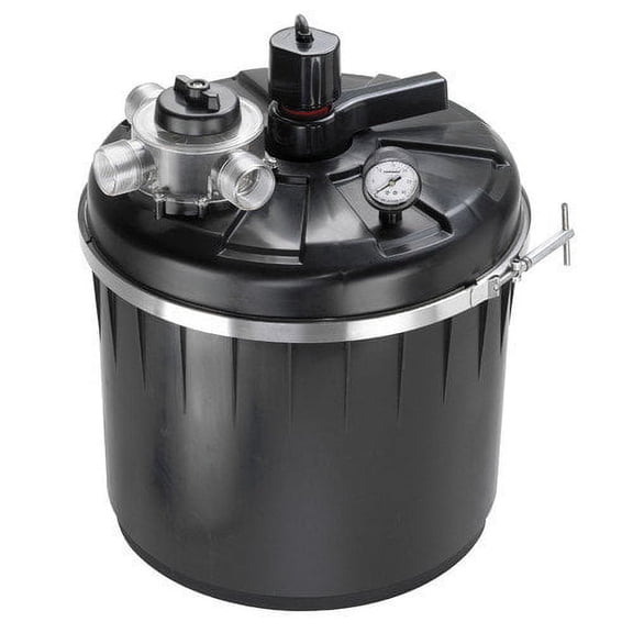 Danner 05010 P-1000 Pressurized Filter for 1000-Gallons Ponds