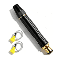 thumbnail image 1 of Pressure Garden Hose Nozzle – Adjustable Power Washer Nozzle for Garden Hose, Blasts Dirt from Cars & Siding, 3/4" Brass Fit with 2 Metal Clamps for Secure Hold, 1 of 9