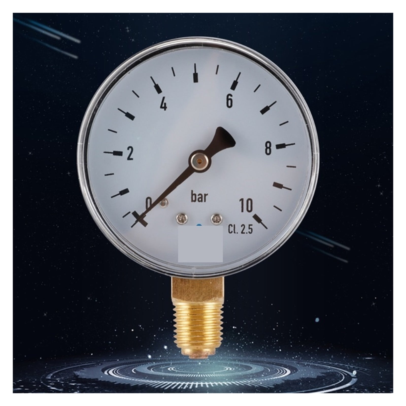Pressure Gauge 0-10bar 1/4