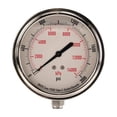 thumbnail image 1 of Manufacturer Varies Pressure Gauge,Liquid Filled,3-1/2 In 4CFK7, 1 of 1