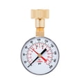 thumbnail image 1 of Pressure Gauge 62mm 3/4NPT 0-200psi 0-14bar Bottom Mount High Quality, 1 of 5