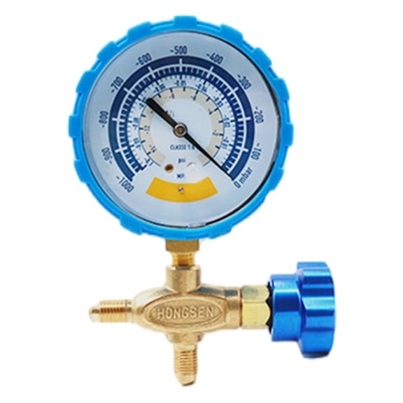 Pressure Gauge Accurate Gauge Instrument for Vacuum Pumps 0‑14psi 1/8in Connector 0‑14psi Pressure Gauge Vacuum Gauge