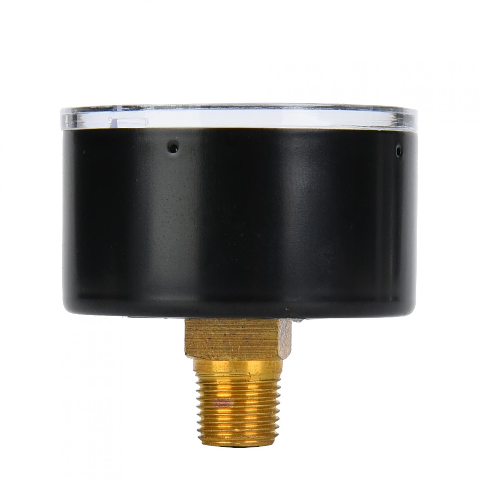 Pressure Gauge Back Connection, Axial Pressure Gauge, 1/8inch For Air