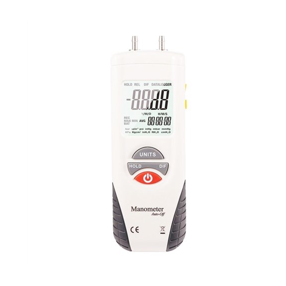 Pressure Gauge HT-1890 /HT-1895 Portable LCD Digital Pressure Differential Gauge Air Pressure Meter