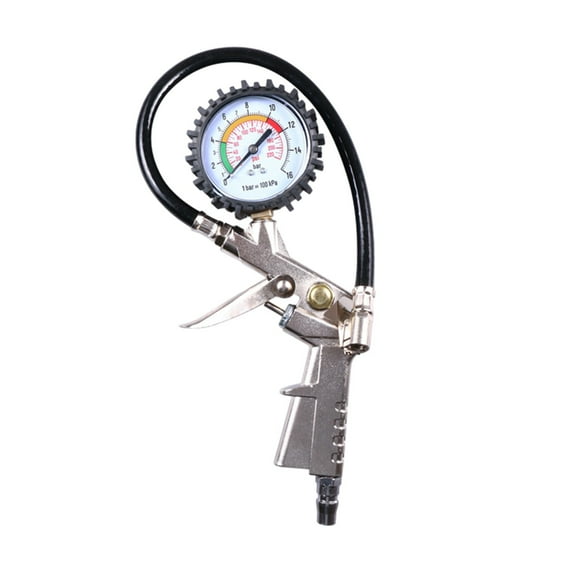 ESULOMP Tire Pressure Gauge with Inflatable Car Tire Pressure Monitoring Device