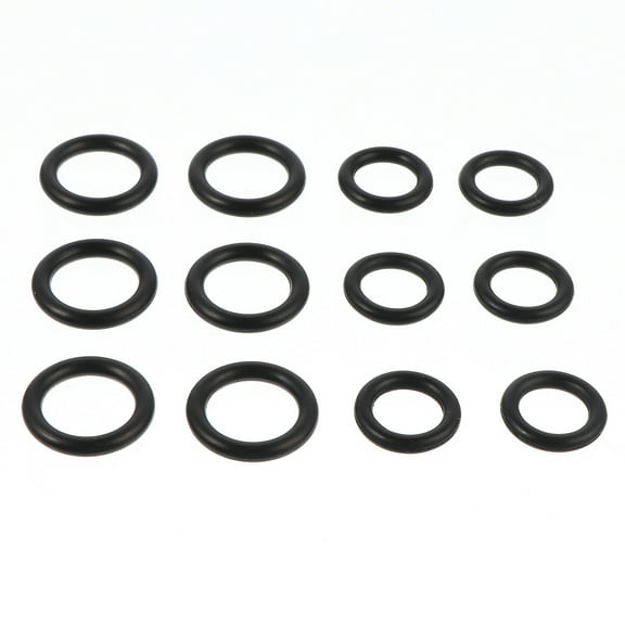 STRANDCHIC 1Set Washing Machine Sealing Ring Rubber Gasket Kit Black Color