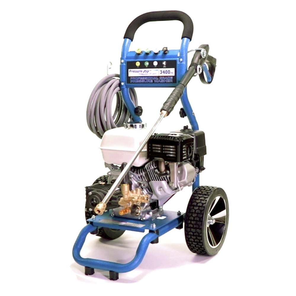 Pressure-Pro PP3425H Dirt Laser 3400 PSI 2.5 GPM Gas-Cold Water Pressure Washer with Honda Engine