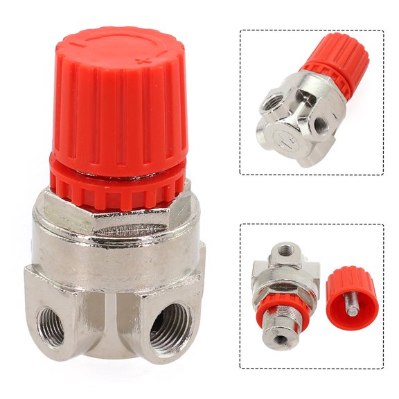 Pressure Regulating Valve High Accuracy 3 Holes Control Air Compressor Accessory