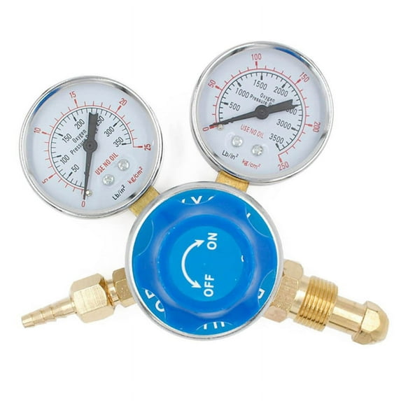 Pressure Regulator Mig Tig Welding Oxygen Gas Regulator for w/ G5/8 Thread 0-25M