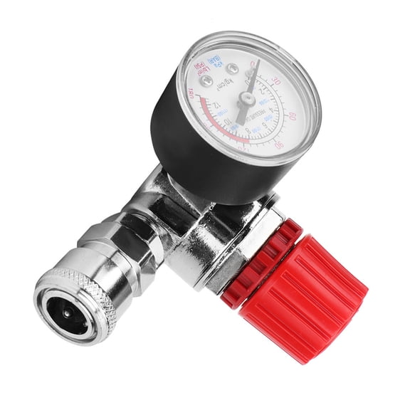 Pressure Regulator Valve For Air Compressors, 0.8MPa <span Style="background:red"></span>, Zinc Alloy, Easy Installation